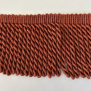 Rust bullion fringe, 3” passementerie